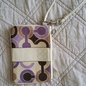 Coach Wristlet